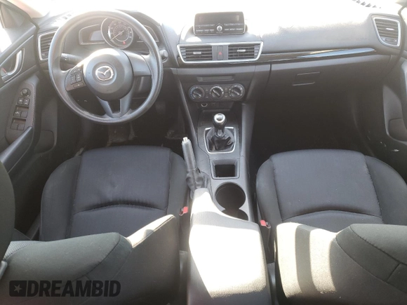 2015 Mazda 3 i SV with VIN JM1BM1T78F1250066, listed as a Copart auction lot 86129084 with 64,437 mi miles and Salvage Title. Bid and sale history available at DreamBid. Image 8.