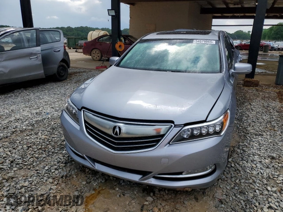 2016 Acura RLX Technology with VIN JH4KC1F52GC000307, listed as a Copart auction lot 54579865 with 61,687 mi miles and Salvage title. Bid and sale history available at DreamBid. Image 5.