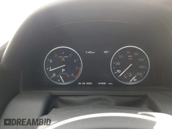 2012 Land Rover Range Rover HSE Lux with VIN SALMF1D43CA391140, listed as a Copart auction lot 46483235 with 147,606 mi miles and Salvage Title. Bid and sale history available at DreamBid. Image 9.