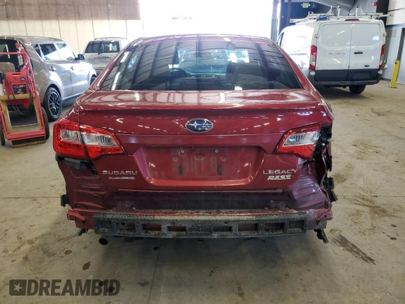 2017 Subaru Legacy with VIN 4S3BNAB63H3021260, listed as a Copart auction lot 46784305 with 85,319 mi miles and Salvage Title. Bid and sale history available at carsss.com. Image 6.