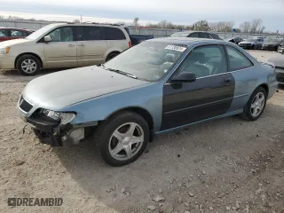 1998 Acura CL Premium with VIN 19UYA3158WL007282, listed as a Copart auction lot 81130634 with 217,957 mi miles and Salvage Title. Bid and sale history available at carsss.com. Image 1.
