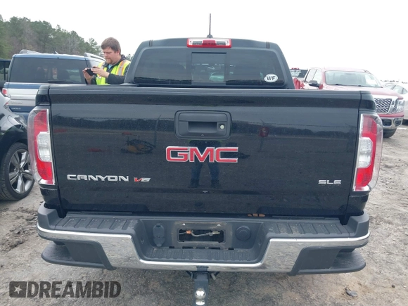2020 GMC Canyon 2WD SLE with VIN 1GTG5CEN1L1228903, listed as a IAAI auction lot 41750408 with 93,724 mi miles. Bid and sale history available at carsss.com. Image 14.