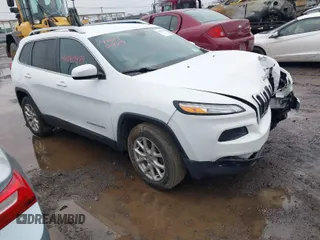 2017 Jeep Cherokee Latitude with VIN 1C4PJMCB9HW546157, listed as a IAAI auction lot 41040489 with 97,230 mi miles. Bid and sale history available at carsss.com. Image 1.