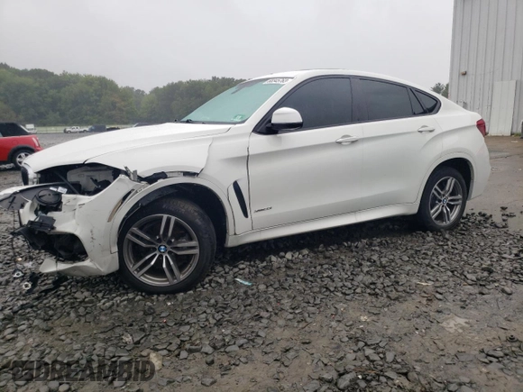 2016 BMW X6 xDrive35i with VIN 5UXKU2C51G0N78729, listed as a Copart auction lot 68345763 with 35,620 mi miles. Bid and sale history available at carsss.com. Image 1.