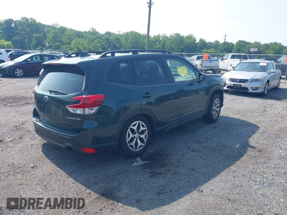 2023 Subaru Forester Premium with VIN JF2SKAEC1PH544967, listed as a IAAI auction lot 42474713 with 9,243 mi miles and . Bid and sale history available at DreamBid. Image 4.