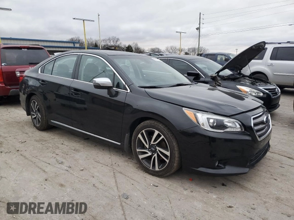 2017 Subaru Legacy Sport with VIN 4S3BNAS6XH3052344, listed as a Copart auction lot 41717823 with 40,263 mi miles. Bid and sale history available at carsss.com. Image 4.