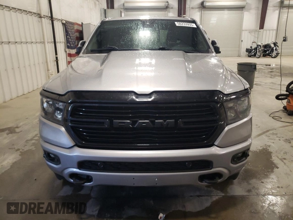 2020 Ram 1500 Big Horn with VIN 1C6SRFFTXLN159366, listed as a Copart auction lot 50233955 with 67,251 mi miles and Salvage Title. Bid and sale history available at carsss.com. Image 5.