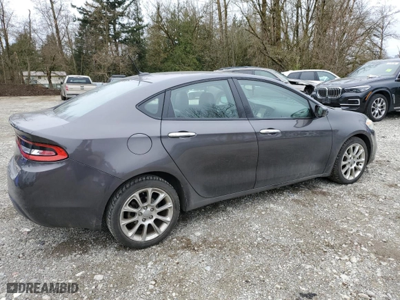 2014 Dodge Dart Limited with VIN 1C3CDFCB5ED871773, listed as a Copart auction lot 48005285 with 174,063 mi miles and Salvage Title. Bid and sale history available at carsss.com. Image 3.