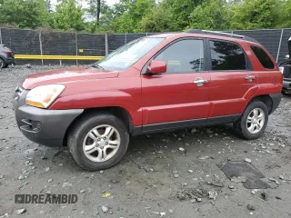 2005 Kia Sportage LX with VIN KNDJF723757059158, listed as a Copart auction lot 57289335 with 156,056 mi miles and Clean title. Bid and sale history available at DreamBid. Image 1.
