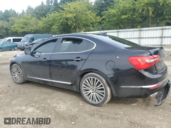2015 Kia Cadenza Premium with VIN KNALN4D77F5187145, listed as a Copart auction lot 72768534 with 113,130 mi miles and Clean Title. Bid and sale history available at carsss.com. Image 2.