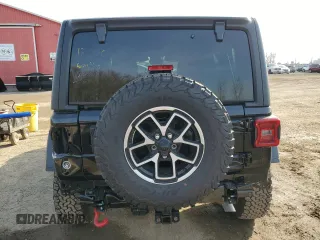 2024 Jeep Wrangler Rubicon с VIN 1C4PJXFG2RW275534, выставлен на аукционе Copart как лот 48775095 с пробегом 705 миль миль и Списание • Salvage title. История ставок и продаж доступна на DreamBid. Изображение 6.