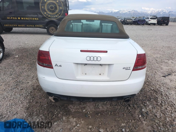 2007 Audi A4 2.0T z VIN WAUDF48H27K037497, wystawiony jako Copart lot #54057075 z przebiegiem 189 794 mil mil oraz Szkoda całkowita • Salvage title. Historia ofert i sprzedaży dostępna na DreamBid. Obrazek 6.