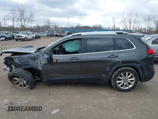 2015 Jeep Cherokee Limited with VIN 1C4PJMDS5FW587879, listed as a IAAI auction lot 41864622 with 143,843 mi miles. Bid and sale history available at carsss.com. Image 15.