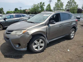 2013 Toyota RAV4 XLE with VIN 2T3WFREV4DW052394, listed as a Copart auction lot 59708665 with 126,989 mi miles and Salvage title. Bid and sale history available at DreamBid. Image 1.