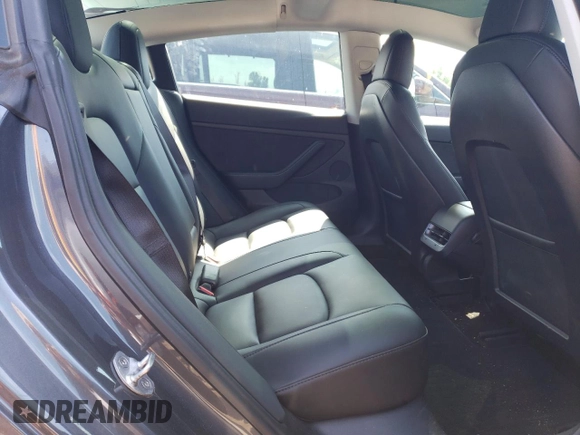 2022 Tesla Model 3 Long Range with VIN 5YJ3E1EB5NF105785, listed as a Copart auction lot 61304654 with 37,306 mi miles and Salvage Title. Bid and sale history available at DreamBid. Image 10.