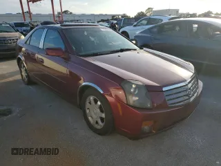 2003 Cadillac CTS with VIN 1G6DM57N930170594, listed as a Copart auction lot 75062264 with 0 mi miles and Salvage Title. Bid and sale history available at carsss.com. Image 4.