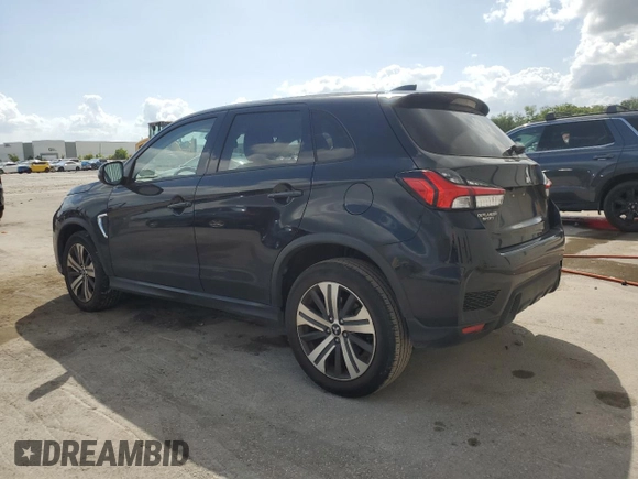 2022 Mitsubishi Outlander SE with VIN JA4APVAU6NU009195, listed as a Copart auction lot 52381595 with 43,969 mi miles and Salvage title. Bid and sale history available at DreamBid. Image 2.