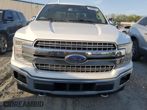 2018 Ford F-150 XL with VIN 1FTEW1EG5JFB38812, listed as a Copart auction lot 52882615 with 137,106 mi miles and Salvage Title. Bid and sale history available at carsss.com. Image 5.
