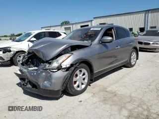 2010 Infiniti EX Journey z VIN JN1AJ0HR9AM753219, wystawiony jako Copart lot #56471565 z przebiegiem Nie podano mil oraz Szkody całkowita. Historia ofert i sprzedaży dostępna na DreamBid. Obrazek 1.