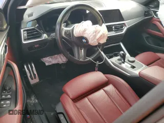 2022 BMW 4 Series M440i xDrive с VIN WBA13AW00NFL94612, выставлен на аукционе Copart как лот 76690314 с пробегом Не указан миль и Списание • Salvage title. История ставок и продаж доступна на DreamBid. Изображение 8.