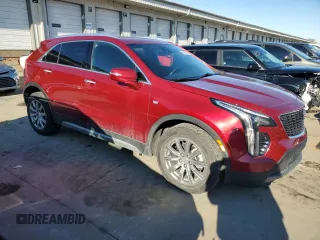 2021 Cadillac XT4 AWD Premium Luxury with VIN 1GYFZDR40MF007346, listed as a Copart auction lot 41662395 with 72,368 mi miles and Salvage Title. Bid and sale history available at carsss.com. Image 4.