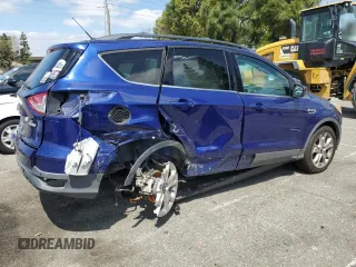 2015 Ford Escape SE with VIN 1FMCU0GX0FUC12849, listed as a Copart auction lot 54771305 with 90,287 mi miles and Salvage Title. Bid and sale history available at carsss.com. Image 3.