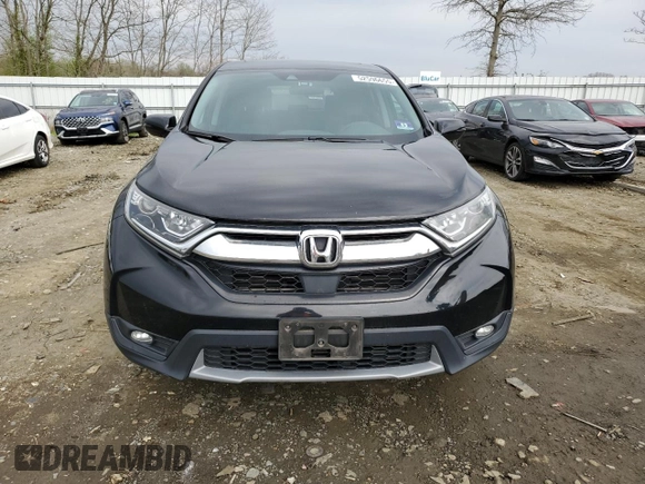 2019 Honda CR-V EX with VIN 2HKRW2H52KH625751, listed as a Copart auction lot 52596655 with 118,615 mi miles and Salvage Title. Bid and sale history available at carsss.com. Image 5.