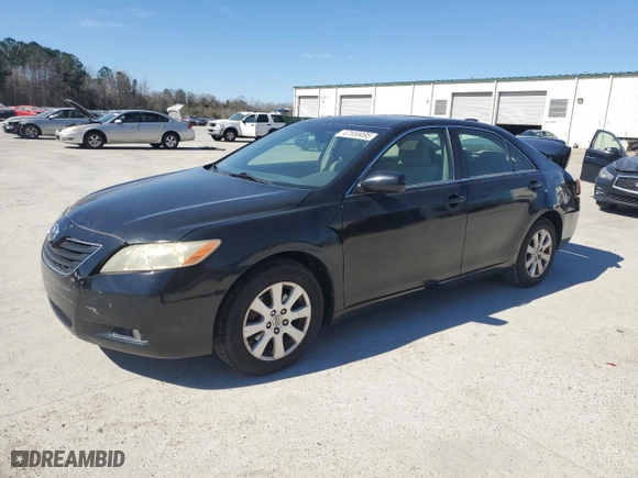 2007 Toyota Camry CE with VIN JTNBE46K973056498, listed as a Copart auction lot 47559495 with 180,256 mi miles and Salvage Title. Bid and sale history available at carsss.com. Image 1.