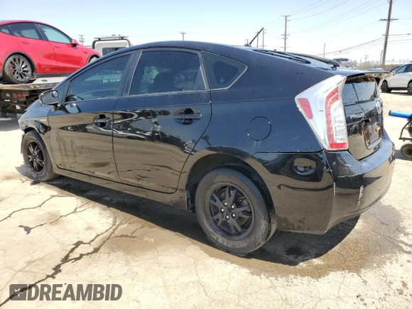 2013 Toyota Prius One with VIN JTDKN3DU7D5664975, listed as a Copart auction lot 55036415 with 283,938 mi miles and Salvage Title. Bid and sale history available at DreamBid. Image 2.