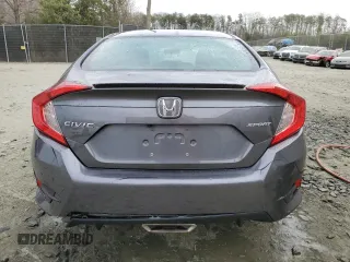 2021 Honda Civic Sport with VIN 2HGFC2F87MH544279, listed as a Copart auction lot 49745115 with 73,822 mi miles and Clean Title. Bid and sale history available at DreamBid. Image 6.