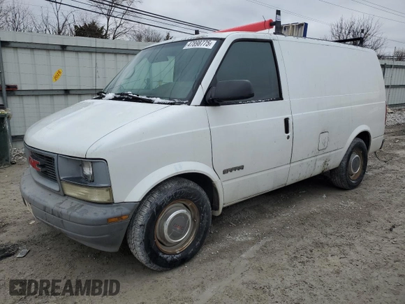 1995 GMC Safari Cargo with VIN 1GTDM19W6SB504983, listed as a Copart auction lot 47898775 with 440,250 mi miles and Salvage Title. Bid and sale history available at carsss.com. Image 1.