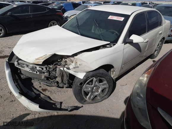 2006 Chevrolet Malibu LT w/2LT with VIN 1G1ZT51856F156498, listed as a Copart auction lot 50277055 with 162,752 mi miles and Salvage Title. Bid and sale history available at carsss.com. Image 1.