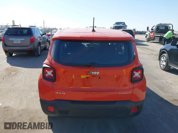 2017 Jeep Renegade Sport with VIN ZACCJBABXHPG35979, listed as a IAAI auction lot 41781553 with 71,265 mi miles and . Bid and sale history available at carsss.com. Image 16.