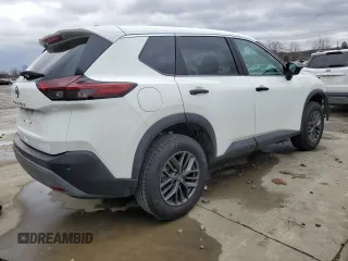 2023 Nissan Rogue S with VIN 5N1BT3AA7PC843755, listed as a Copart auction lot 47967785 with 44,277 mi miles and Salvage title. Bid and sale history available at DreamBid. Image 3.