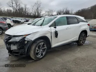 2019 Lexus RX with VIN JTJDGKCA5K2007608, listed as a Copart auction lot 43916085 with 0 mi miles and Salvage Title. Bid and sale history available at carsss.com. Image 1.