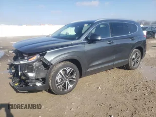 2020 Hyundai Santa Fe Limited with VIN 5NMS5CAA3LH224404, listed as a Copart auction lot 68591572 with 25,581 mi miles. Bid and sale history available at carsss.com. Image 1.