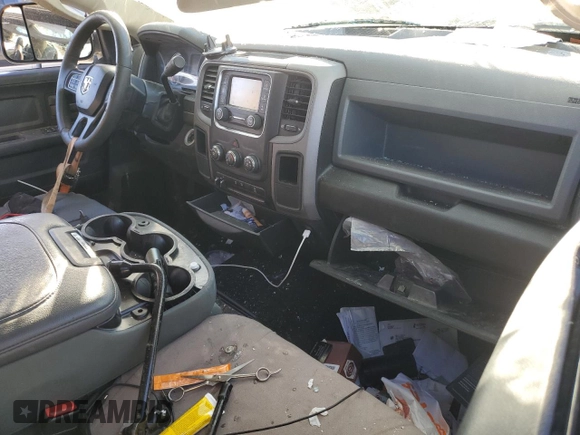 2018 Ram 2500 Tradesman with VIN 3C6TR4CT2JG300529, listed as a Copart auction lot 87902645 with Not provided miles and Salvage title. Bid and sale history available at DreamBid. Image 8.