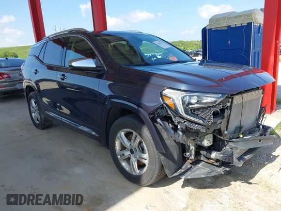 2018 GMC Terrain Denali with VIN 3GKALXEX0JL160169, listed as a IAAI auction lot 42642144 with 71,172 mi miles and . Bid and sale history available at DreamBid. Image 1.