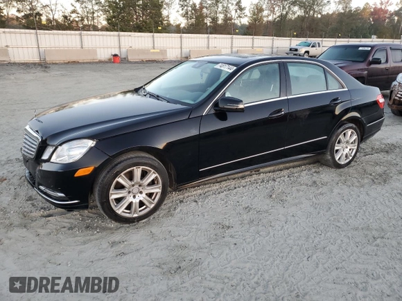 2013 Mercedes-Benz E 350 Luxury with VIN WDDHF5KB4DA771273, listed as a Copart auction lot 74817144 with 150,882 mi miles and Salvage title. Bid and sale history available at DreamBid. Image 1.