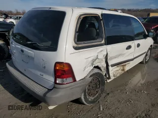 2002 Ford Windstar LX with VIN 2FMZA504X2BB27923, listed as a Copart auction lot 43939445 with 102,133 mi miles and Salvage Title. Bid and sale history available at carsss.com. Image 3.