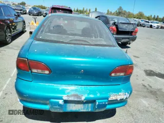1995 Chevrolet Cavalier LS with VIN 1G1JF5245S7207177, listed as a Copart auction lot 65138714 with 109,009 mi miles and Salvage Title. Bid and sale history available at carsss.com. Image 6.
