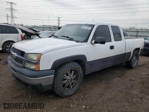 2005 Chevrolet Silverado 1500 Work Truck with VIN 1GCEC19X25Z254430, listed as a Copart auction lot 55614165 with 164,174 mi miles and Clean Title. Bid and sale history available at carsss.com. Image 1.