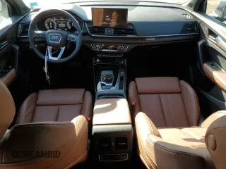 2024 Audi Q5 S line Prestige with VIN WA1FAAFY5R2024106, listed as a Copart auction lot 79076564 with 23,196 mi miles and Salvage title. Bid and sale history available at DreamBid. Image 8.
