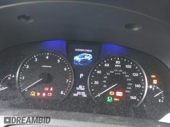 2015 Lexus LS with VIN JTHBL5EF3F5136885, listed as a IAAI auction lot 41611555 with 20,190 mi miles. Bid and sale history available at carsss.com. Image 7.