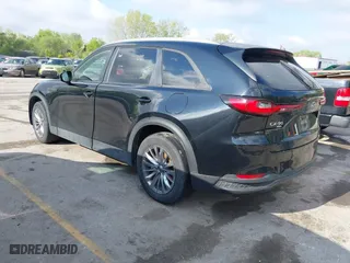 2024 Mazda CX-90 3.3 Turbo Select with VIN JM3KKAHD6R1127138, listed as a IAAI auction lot 42075856 with 26,476 mi miles. Bid and sale history available at carsss.com. Image 3.