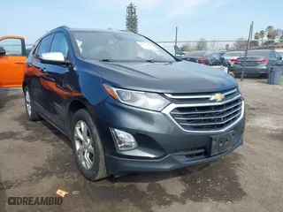 2020 Chevrolet Equinox Premier with VIN 3GNAXNEV5LS566564, listed as a IAAI auction lot 41616196 with 117,519 mi miles. Bid and sale history available at carsss.com. Image 1.