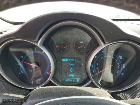 2014 Chevrolet Cruze 1LT with VIN 1G1PC5SB2E7320154, listed as a Copart auction lot 49224875 with 95,844 mi miles and Salvage Title. Bid and sale history available at carsss.com. Image 9.