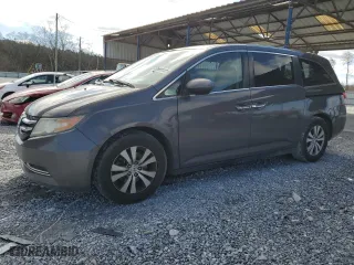 2016 Honda Odyssey EX with VIN 5FNRL5H48GB069856, listed as a Copart auction lot 47400535 with 289,107 mi miles and Salvage Title. Bid and sale history available at carsss.com. Image 1.
