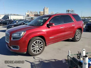 2014 GMC Acadia Denali with VIN 1GKKRTKD4EJ265929, listed as a Copart auction lot 49713525 with 221,948 mi miles and Salvage Title. Bid and sale history available at carsss.com. Image 1.