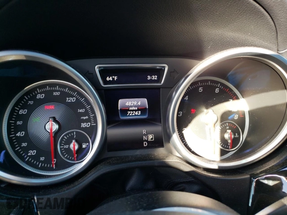 2017 Mercedes-Benz GLS with VIN 4JGDF7DE7HA910812, listed as a Copart auction lot 40108083 with 72,243 mi miles. Bid and sale history available at carsss.com. Image 9.